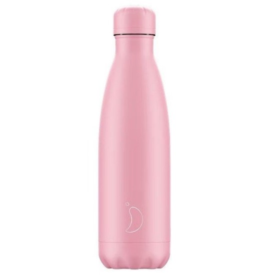 Chilly`s All Pastel Pink Original Stainless Steel Μπουκάλι Θερμός 500ml